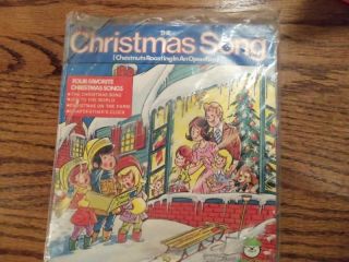 Sealed Peter Pan Players The Christmas Song Record 45 RPM Extended 