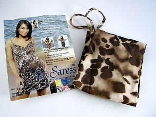 Saress Swimsuit Beach Coverup Safari Sarong/Sundress/Top/Wrap