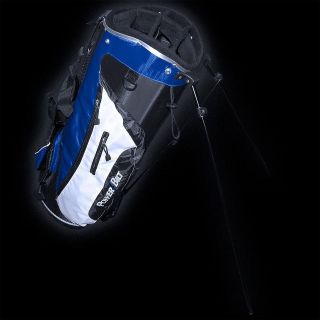 Powerbilt TPS 3500 Lightweight Stand Bag Blue/Black/Whi​te 8 Way Top 