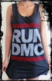 Run DMC Vest** Free Size Tank Top Singlet T Shirt **Sizes S XL**
