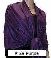 Pure Solid Pashmina Silk Cashmere Wool Shawl Scarf Stole Wrap New