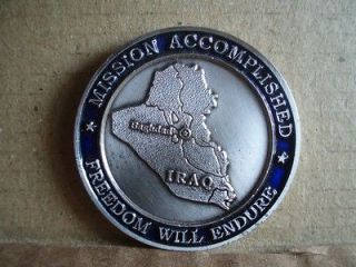   Iraqi Freedom   Mission Accomplished Medal; Saddam Hussein   9/11/2001