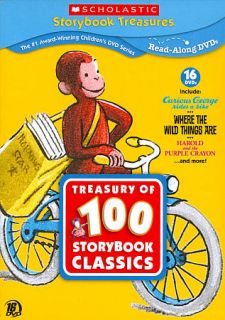 Scholastic Treasury of 100 Storybook Classics DVD, 2010, 8 Disc Set 