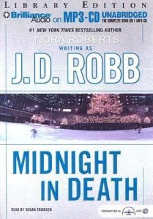 Midnight in Death by J. D. Robb 2005, CD, Unabridged