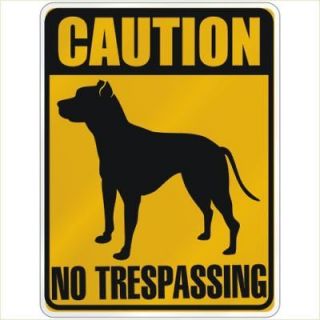 parking sign american pit bull terrier  8