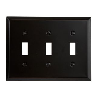 switch plate outlet cover wall rocker oil rubbed bronze rock hard 