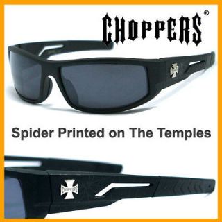 Newly listed Choppers Motorcycle Mens Sunglasses   Matte Spider C41