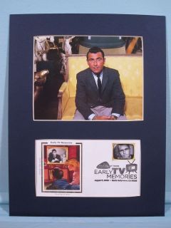 The Twilight Zone hosted by Rod Serling & First Day Cover of Twilight 