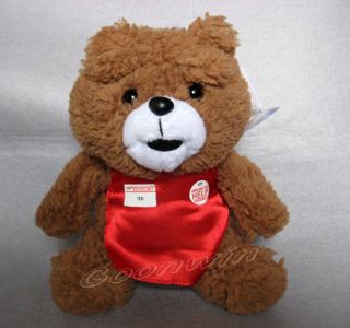 Teddy Bear With Red Apron The Movie Mans Ted Bear Stuffed Plush 