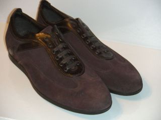 New Fratelli Rossetti Men Suede Sneaker Shoe Size US 12 Z 44090