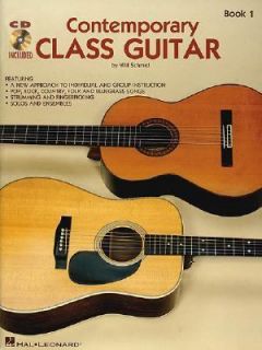   Class Guitar, Book 1 by Will Schmid 2000, CD Paperback