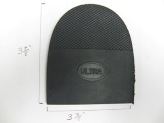 Mens Ultra Rubber Heel, Shoe Repair Toplift, 1/4 Thick   1PAIR  NEW
