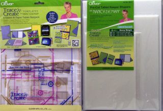   Create Template e Tablet & Paper Table Keepers/ Pre Cut Shapers