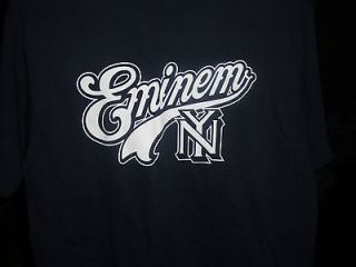 Eminem T Shirt Shady LTD w/ free magazine tupac figure eminem figure 