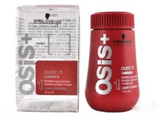 New packaging Style Schwarzkopf Osis Dust It Hair Mattifying Powder 