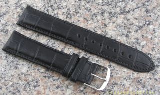   Authentic HAMILTON Alligator Grain Leather Watch Band NOS Strap #H38