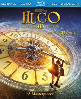 Hugo Blu ray DVD, 2012, Canadian 3D