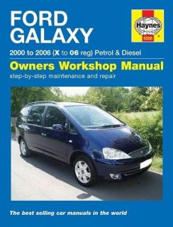 ford galaxy petrol diesel 2000 2006 haynes manual 5556 new