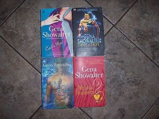 lot of 4 gena showalter paranormal romance books time left