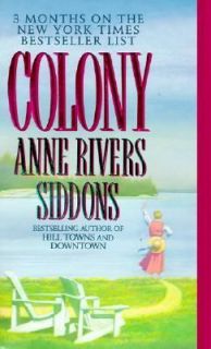 Colony by Anne Rivers Siddons (1993, Pap