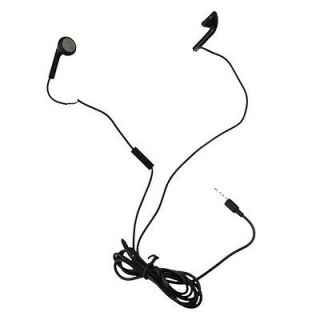 5MM BLACK Earbud Earphone with Microphone   USA SELLER   FREE 
