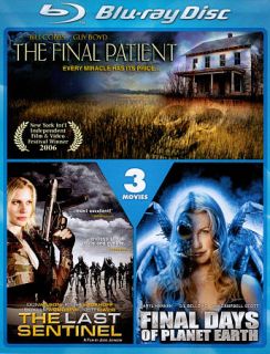 The Last Sentinel Final Days of Planet Earth The Final Patient Blu ray 