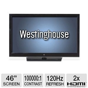 Westinghouse 46 LD 4655VX 1080P 120Hz 100,0001 Slim 1.7 LED LCD 