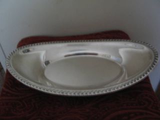 fb rogers silver co serving plate platter dish bowl oval