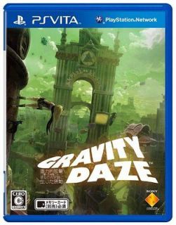 Playstation VITA GRAVITY DAZE w/Special Booklet Rare import from Japan 