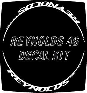 Newly listed 2012 REYNOLDS FORTY SIX 46 STYLE WHEEL DECALS STICKER KIT