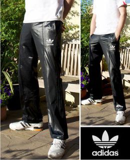 NEW SHINY WET LOOK LEATHER LOOK VINTAGE ADIDAS CHILE 62 TRACKSUIT 