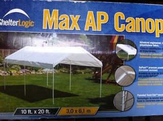 shelterlogic max ap canopy 10ft x 20ft 