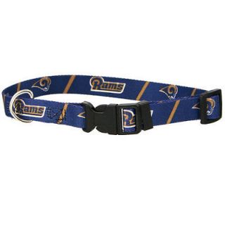 St. Louis Rams Dog Pet Collar Officially Licensed NFL X Large 26   32 