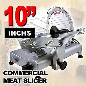   10 Commercial 240W Restaurant Electric Meat Deli Food Slicer Cutter