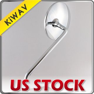 mirrors round chrome 8mm standard for Piaggio Beverly Liberty Carnaby 