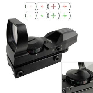Tactical Assualt Holographic 4 Reticle Red Green Dot Reflex Sight 