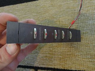 Sony 50 projection TV control box selector switches volume channel 1 