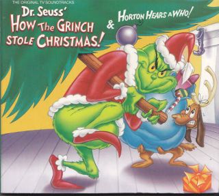 how the grinch stole christmas 1966 2 soundtracks cd from