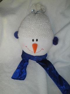snowman head cute soft sculpture  5 99