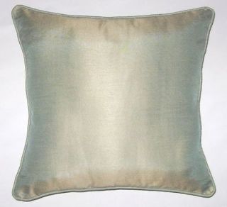 Pcs Lt Green Silk Cushion Cover 16x16 40x40cm for Sofa or Bed Home 
