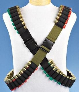 set of 2 new bandolier belts for shotgun shells time