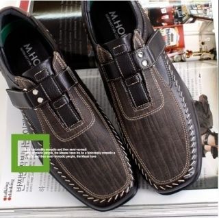 New Slip on Loafer Sneakers Shoes For Mens Oxfords Casual Dress MH 