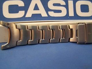 Casio Watch Band PAW 1300T. Titanium Bracelet Tough Solar Triple 