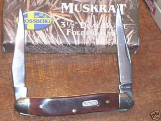 Mossberg Muskrat Brown Smooth Bone Knife MSG07351