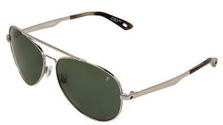 SPY OPTIC silver POLARIZED grey green PARKER sunglasses NEW AUTHENTIC 