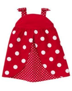   Polka Dot Ladybug Dress NWT 4T 4 Baby Girl Red White Spring Summer