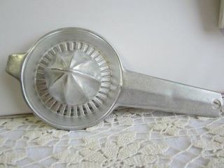 Foley Aluminum Glass Top Reamer/Juicer with Handle   Circa 1950s