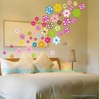 Newly listed Flowers Mural Art Deco Wall Sticker Paper Decal LH911