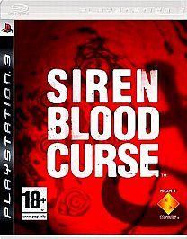Siren Blood Curse retail edition Sony Playstation 3, 2008