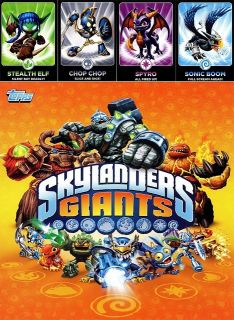 Skylanders Giants Choose Base Cards 91 120 (Enemies & Characters 